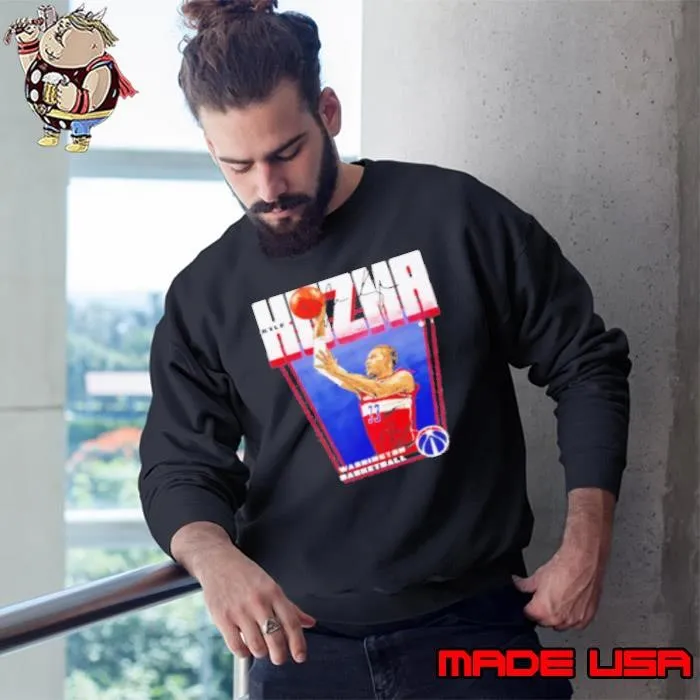 Kyle Kuzma Washington Wizards Baketball Premiere Signature Vintage Sweatshirt