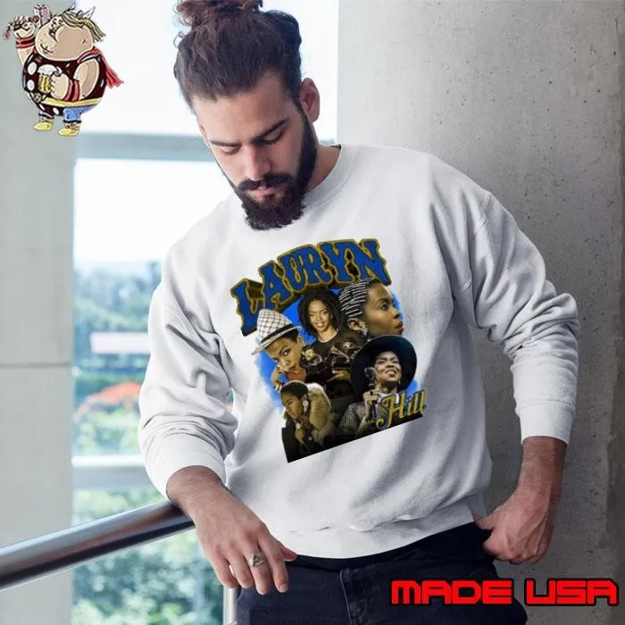 Lauryn Hill American rapper singer songwriter Bootleg Vintage Sweatshirt
