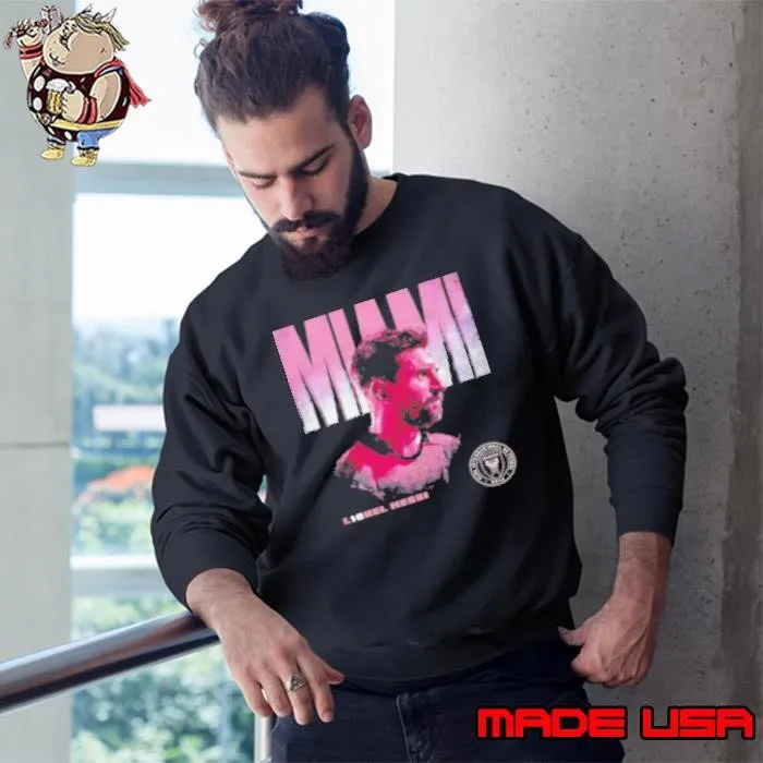 Lionel Messi Inter Miami CF MLS Bold Vintage Sweatshirt