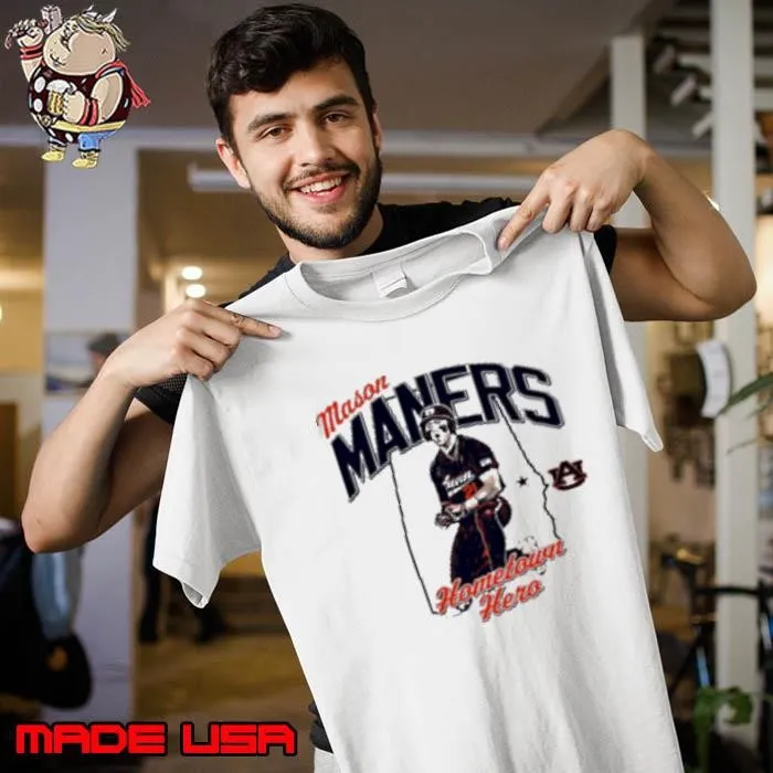 Mason Maners Auburn Tigers Hometown Hero Unisex