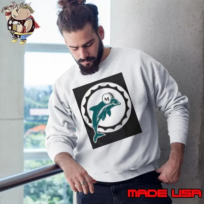 Miami Dolphins 1966 Retro Logo Sweatshirt