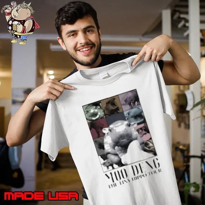 Moo Deng The Tiny Hippo Tour Shirt