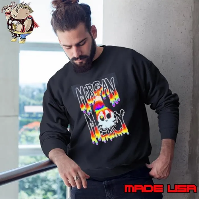 Morgan Mercy Morgan Mercy Rinbow Drip Sweatshirt