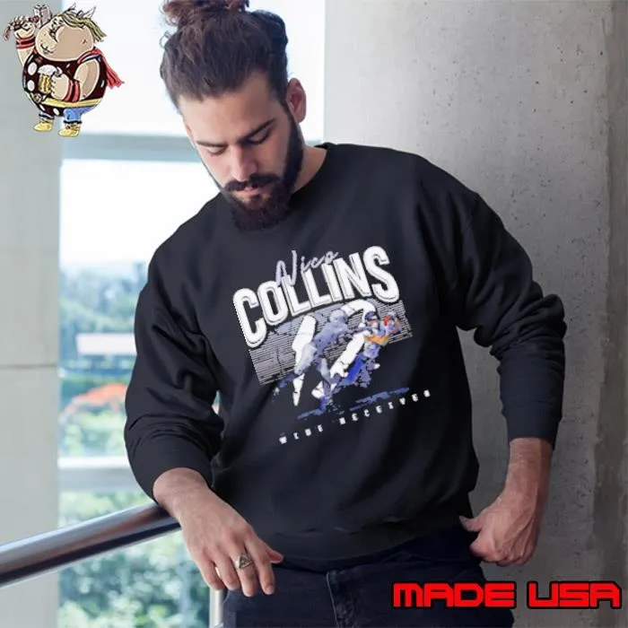 Nico Collins Houston Texans Football Catch Vintage Sweatshirt