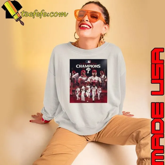 Original Nl East Division Champions 2024 Philadelphia Phillies Poster Sweatshirt