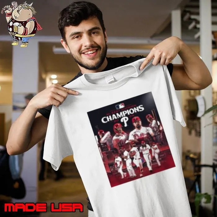 Original Nl East Division Champions 2024 Philadelphia Phillies Poster Shirt