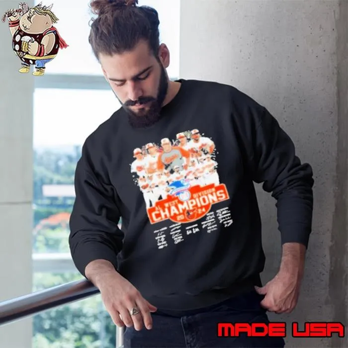 Original Orioles Al West Division Champions 2024 Sweatshirt