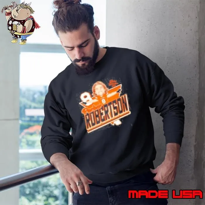 Parker Robertson Oklahoma State Cowboys Safety Signature Sweatshirt