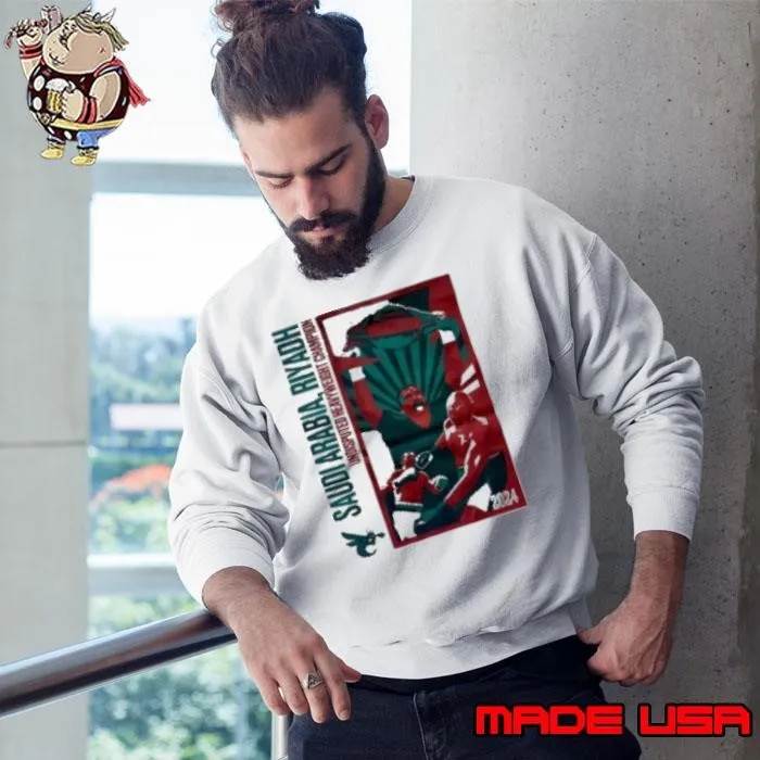 Saudi Arabia Riyadh Undisputed Heavyweight Champion Sweatshirt