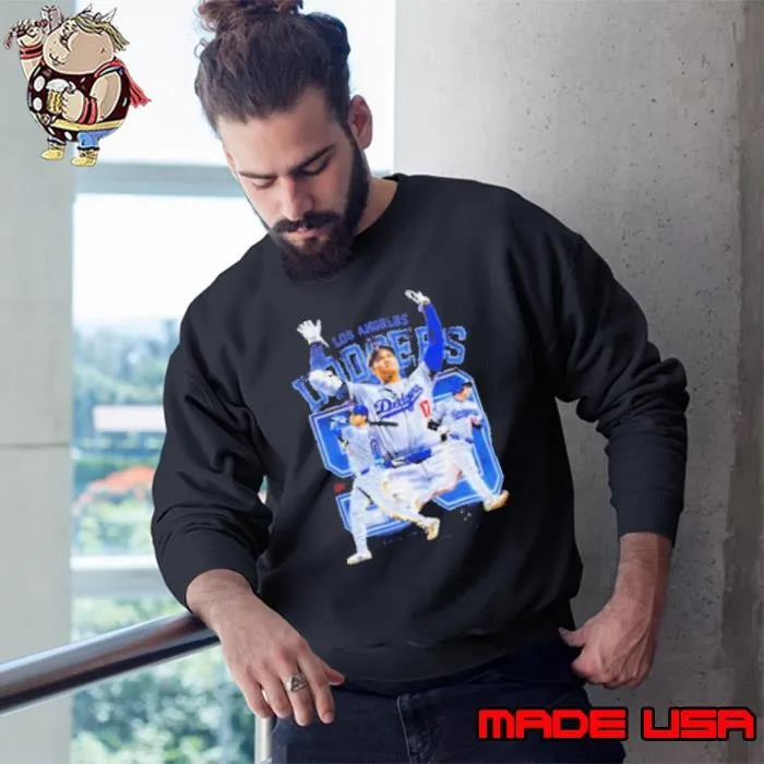 Shohei Ohtani Los Angeles Dodgers 50 Home Runs The Greatest Day In Baseball History Signature Shirt