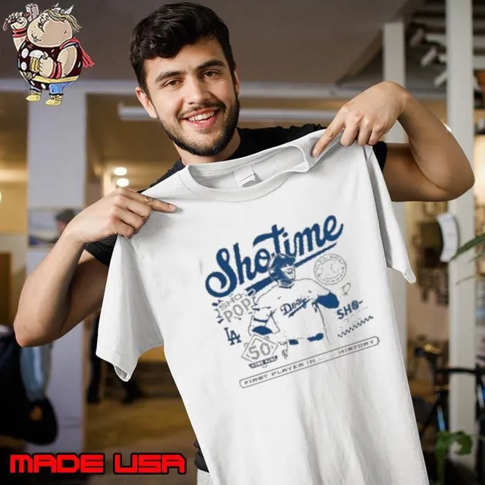 Shohei Ohtani Showtime 50 50 Club Los Angeles Dodgers Shirt