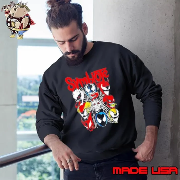 Symbiote Horror Faces Sweatshirt