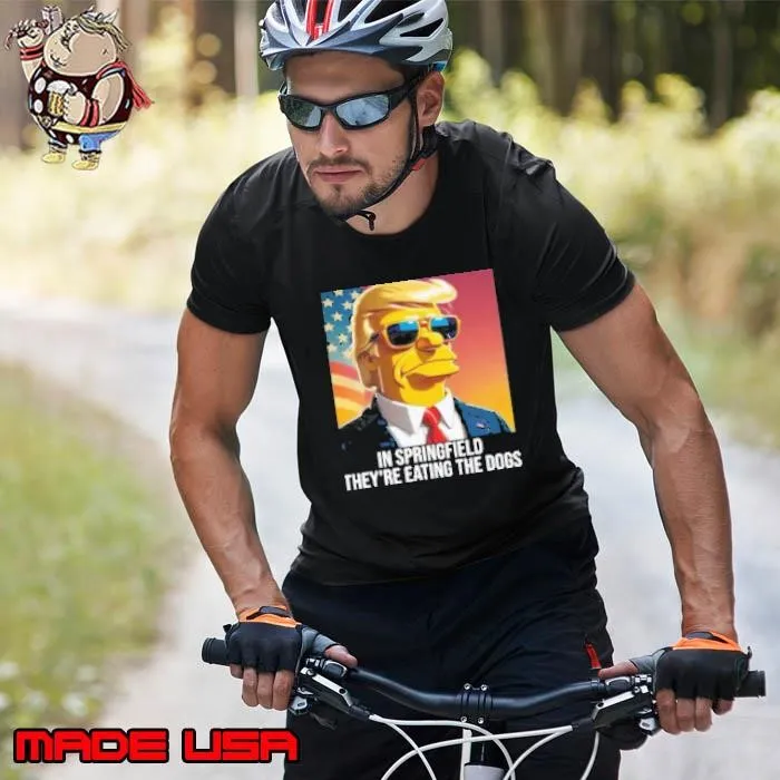 TRump Simpsons In Springfield Hey'Re Eating He Dogs Unisex