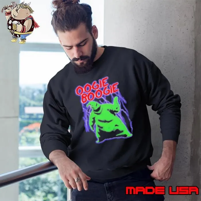 The Nightmare Before Christmas Oogie Boogie Lightning Graphic Shirt