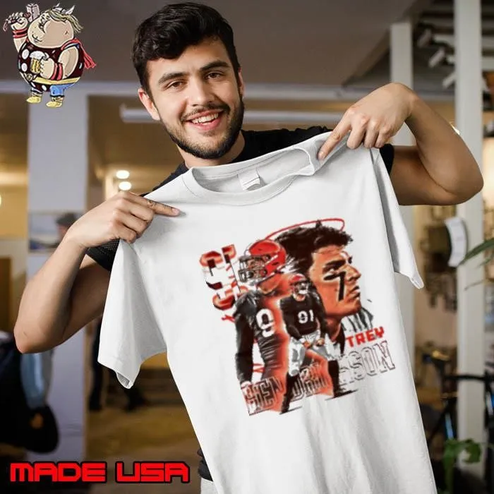 Trey Hendrickson Cincinnati Bengals NFL Football Patriot Vintage Unisex