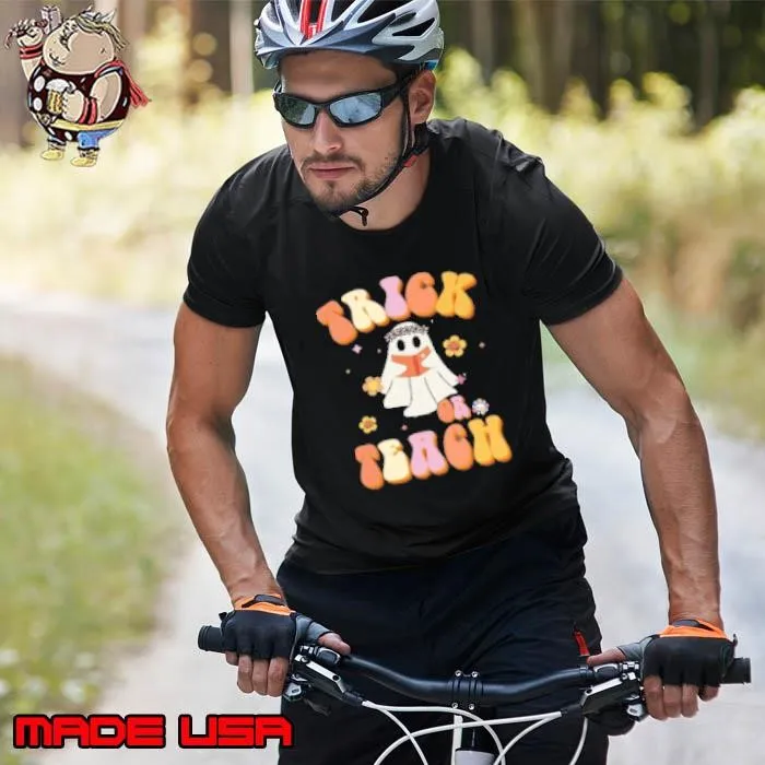 Trick Or Teach Ghost Reading Shirt