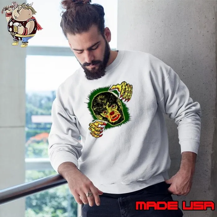 Wolfman horror Halloween Sweatshirt