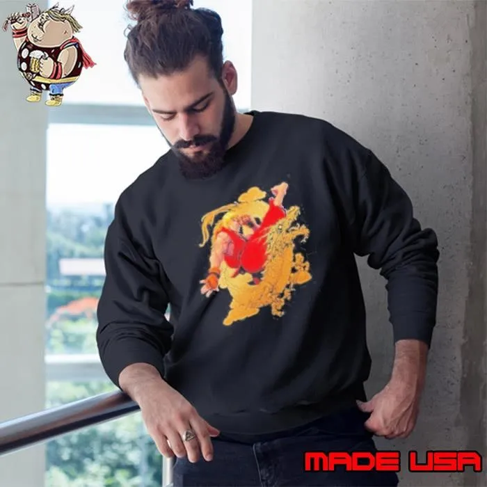 Year of the Dragon Street Fighter 6 Ken Foil 2024 Sweatshirt