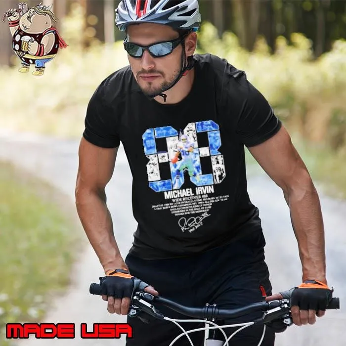 88 Michael Irvin wide receiver 88 thanks for the memories signature Unisex