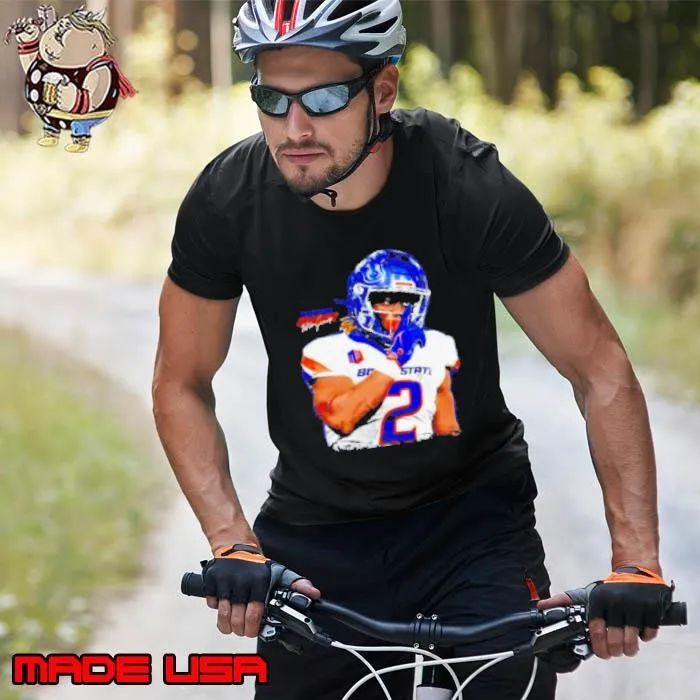 Ashton Jeanty Boise State Broncos football portrait graphic Shirt