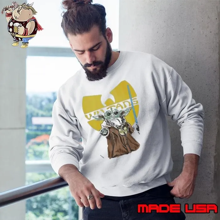 Baby yoda style wu tang shirt