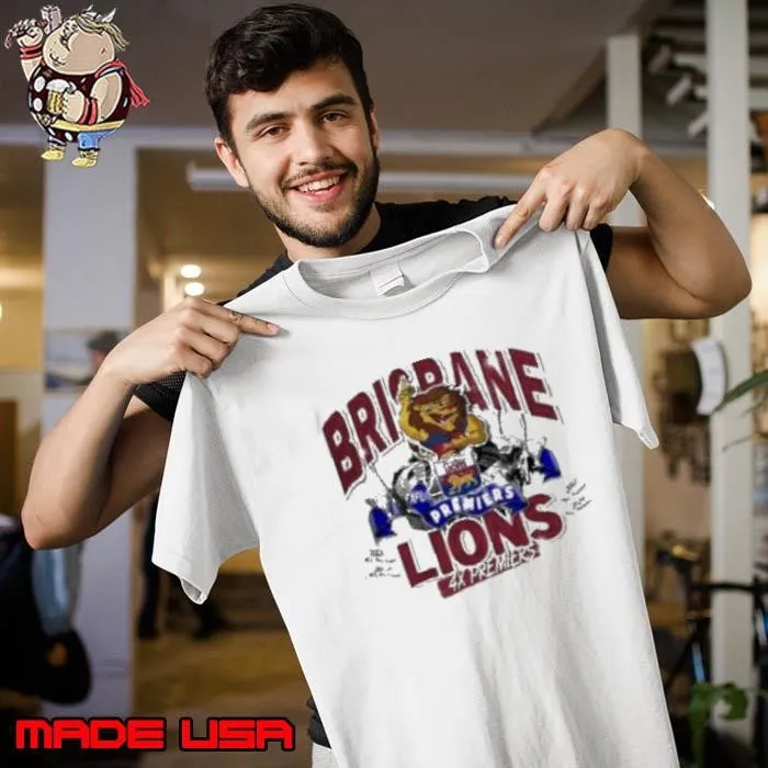 Brisbane Lions AFL Premiership Champions Unisex
