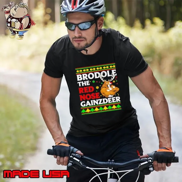 Brodolf the red nose gainzdeer christmas Unisex