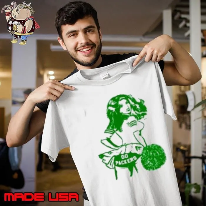 Cheerleader Green Bay Packers Go Packers Unisex