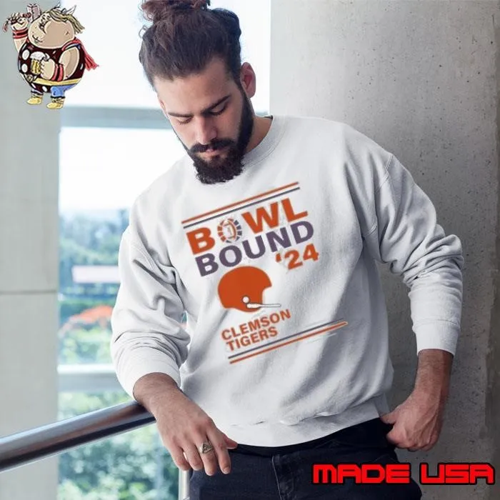 Clemson Tigers 2024 Bowl Bound Helmet Shirt