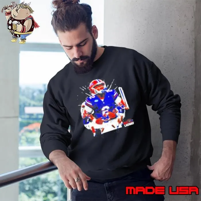 DJ Lagway Florida Gators Football Graphic Poster Sweatshirt