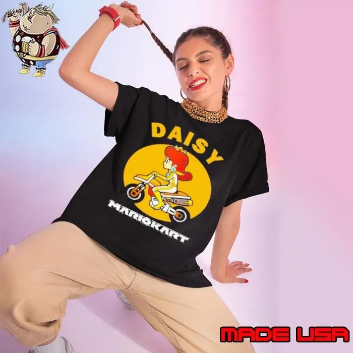 Daisy Mario kart motorcycle shirt