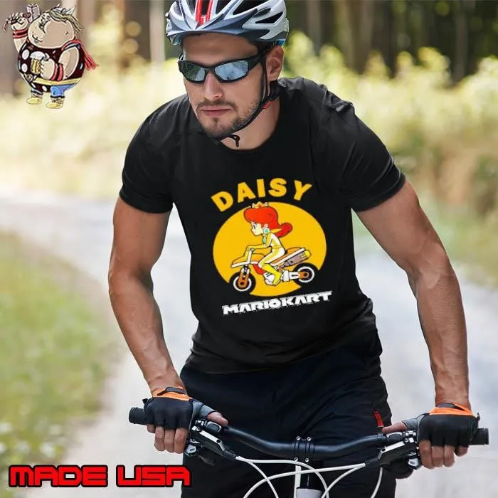 Daisy Mario kart motorcycle Unisex