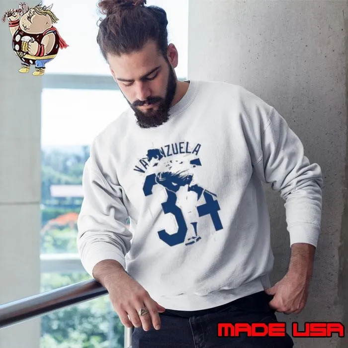 Fernando Valenzuela 34 Legend Hall of Famer Shirt