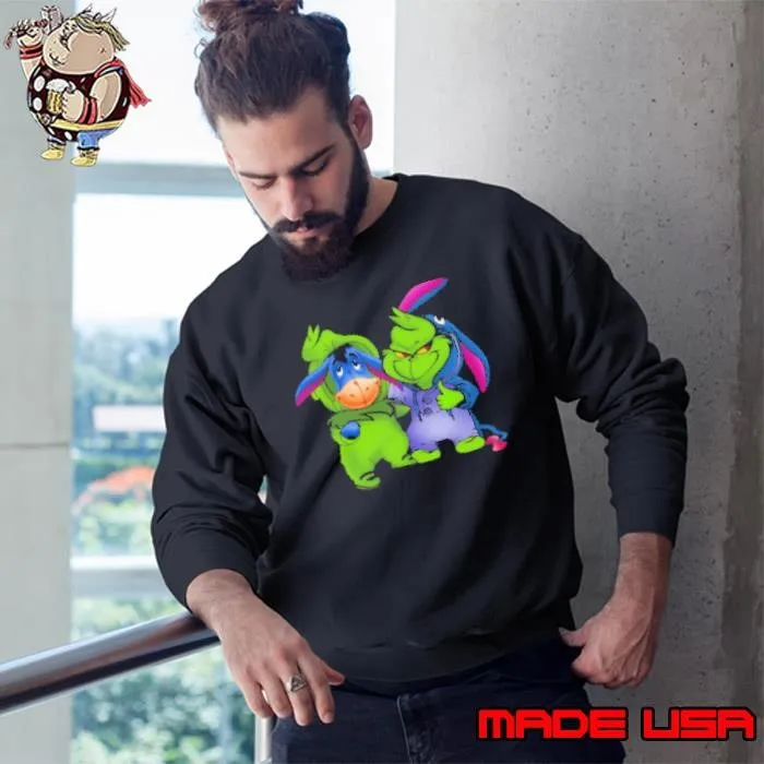 Grinch And Eeyore Winnie The Pooh Sweatshirt