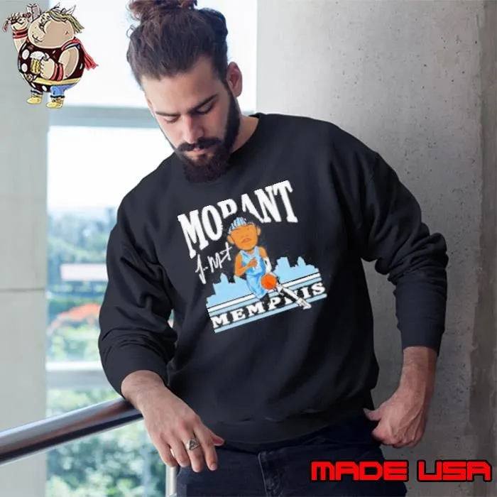 Ja Morant Toon Basketball Signature Design Sweatshirt