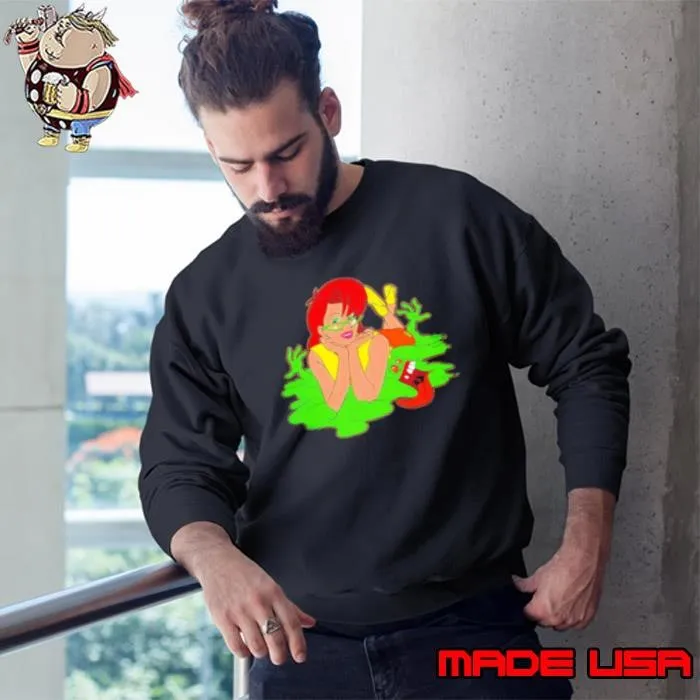 Janine Melnitz And Slimer Ghostbusters We Got One Sweatshirt
