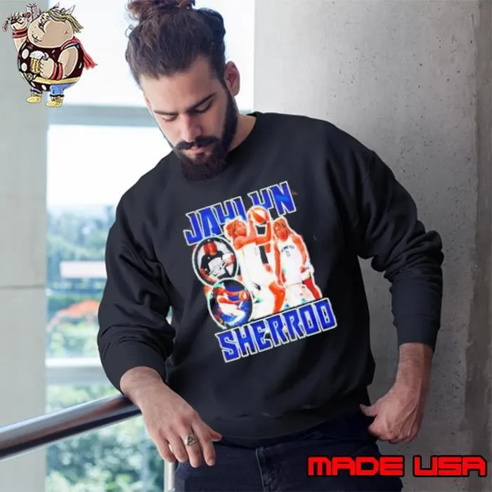 Jaylyn Sherrod New York Liberty Winner picture collage Sweatshirt