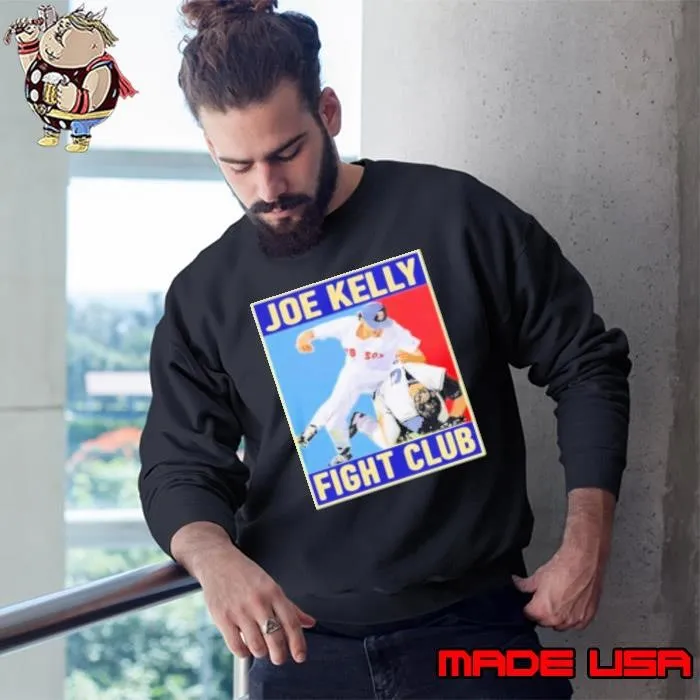 Joe Kelly fight club baseball retro Sweatshirt