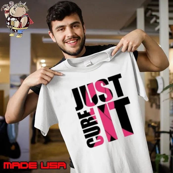 Just Cure It Breast Cancer Awareness Pink Ribbon Unisex