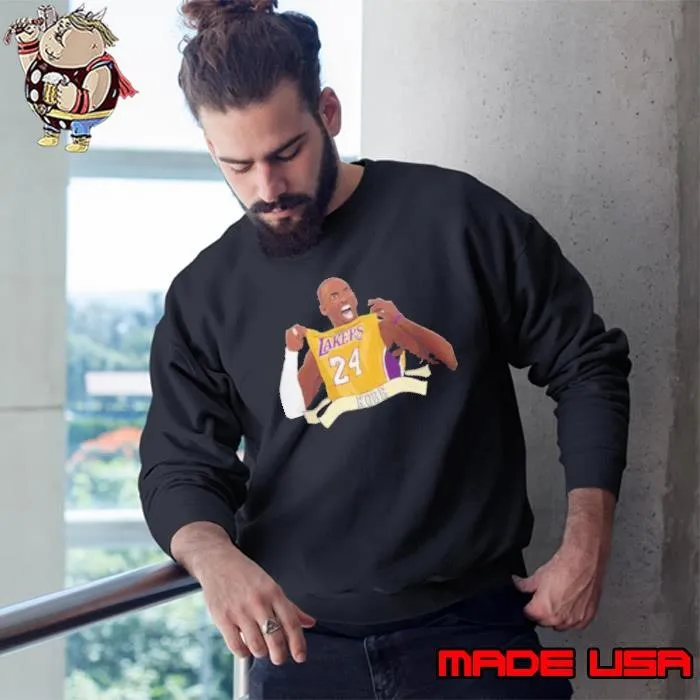Kobe Bryant 24 Los Angeles Lakers Sweatshirt