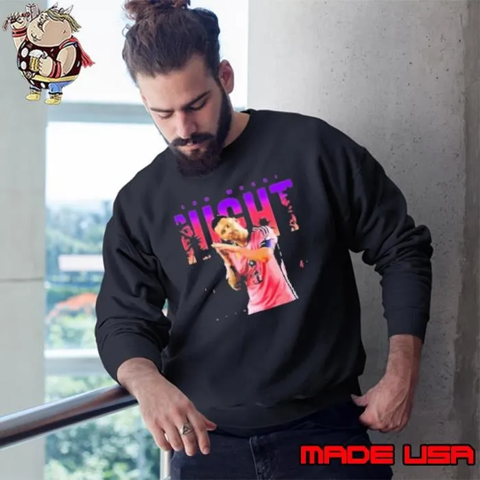 Leo Messi Night Inter Miami Fc Sweatshirt