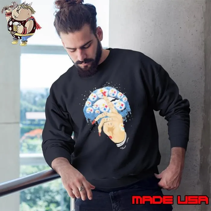 Lip Pittsburgh Steelers shut the fuck up Sweatshirt