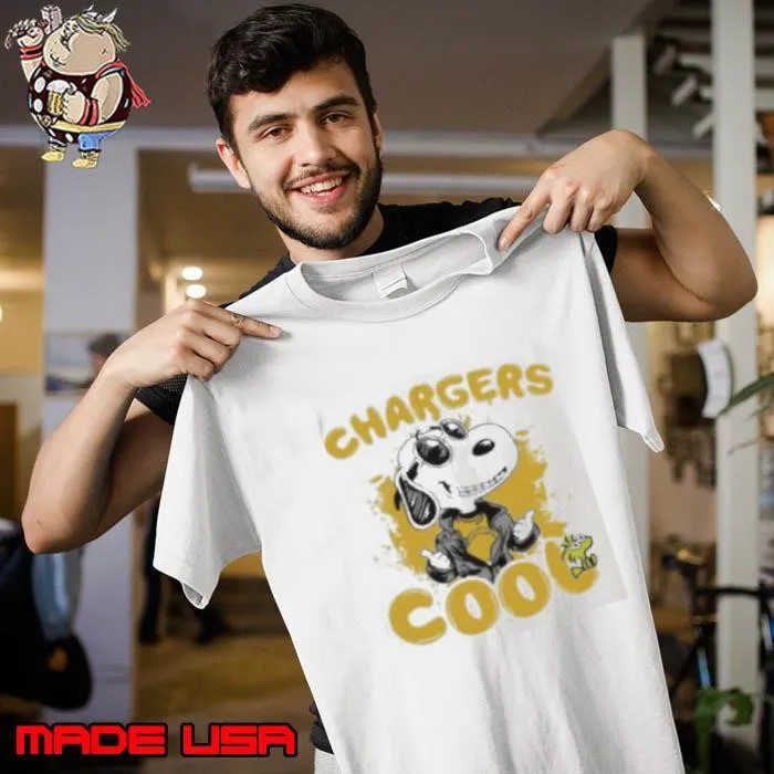 Los Angeles Chargers NFL Team Snoopy Joe Cool Unisex