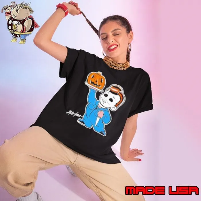 Lucky Hellcat Michael Big Boy Cartoon Shirt