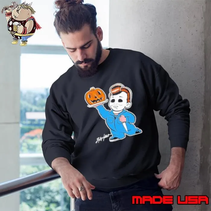 Lucky Hellcat Michael Big Boy Cartoon Sweatshirt