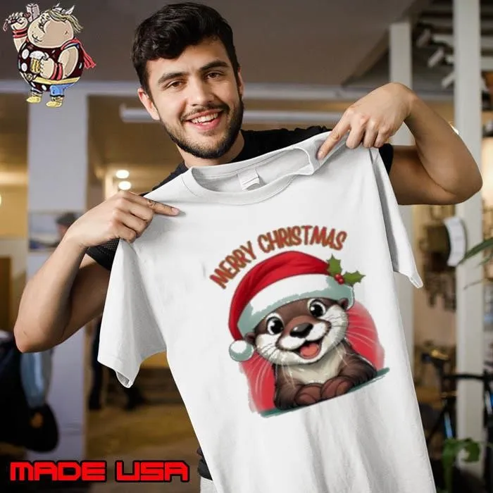 Merry Otter Christmas Unisex