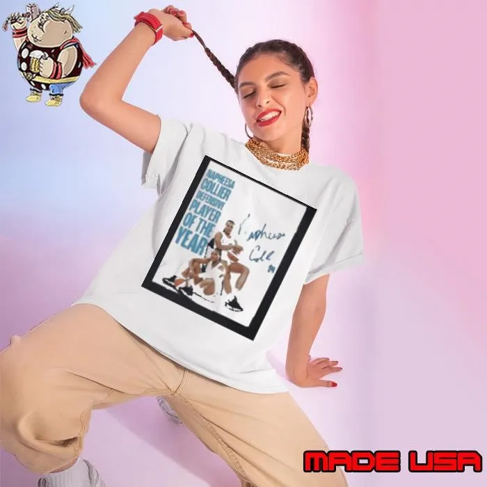 Minnesota Lynx Napheesa Collier KIA WNBA Defensive Player of the Year 2024 Signature Poster Ladies tee