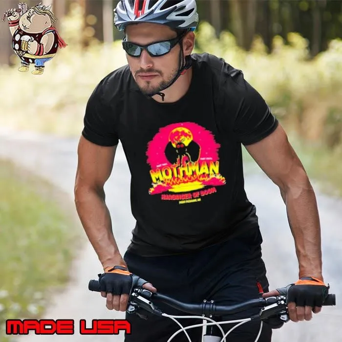 Mothman Harbinger Of Doom Funny Cute Cryptid Creature Retro Unisex