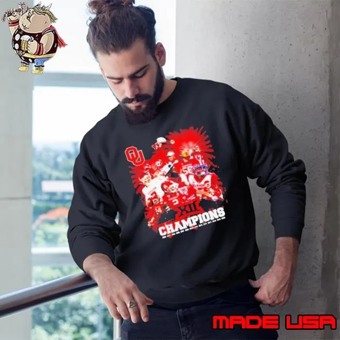 Oklahoma Sooners team XII champions Sweatshirt