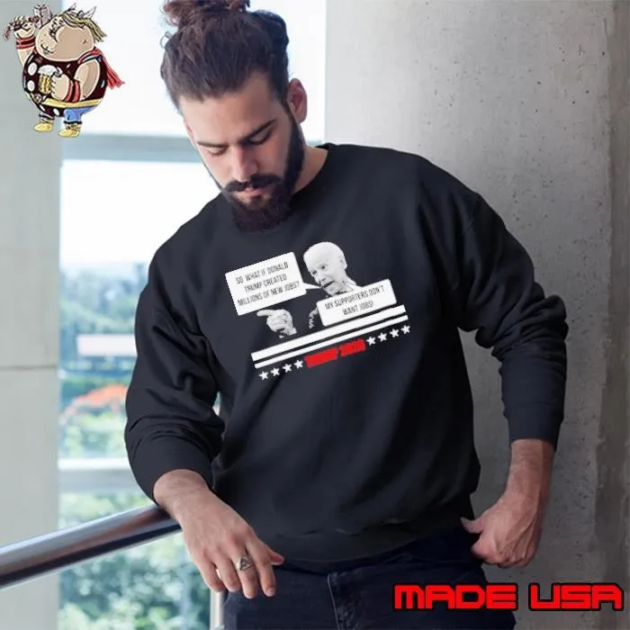 Parody Of Joe Biden Pro Trump 2020 Election Stars Sweatshirt